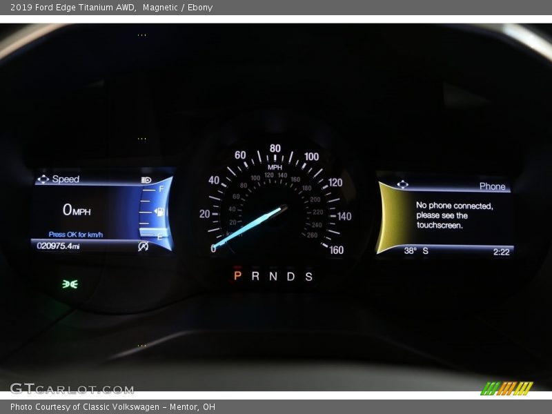 Magnetic / Ebony 2019 Ford Edge Titanium AWD