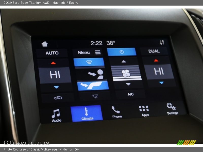 Magnetic / Ebony 2019 Ford Edge Titanium AWD