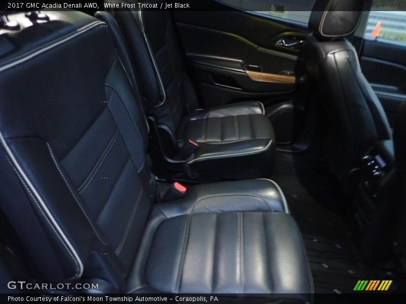 White Frost Tricoat / Jet Black 2017 GMC Acadia Denali AWD