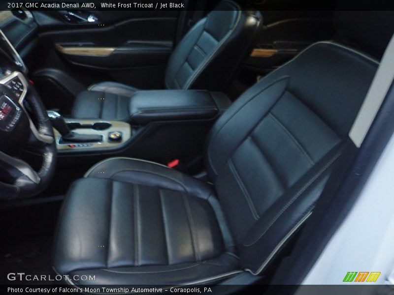 White Frost Tricoat / Jet Black 2017 GMC Acadia Denali AWD