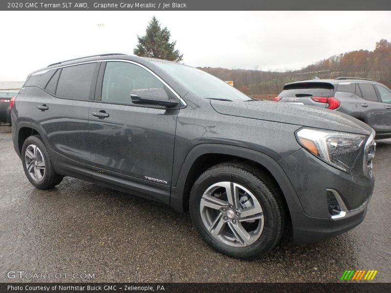 Graphite Gray Metallic / Jet Black 2020 GMC Terrain SLT AWD