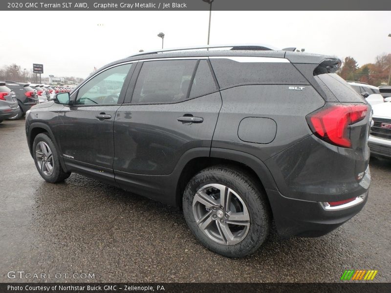Graphite Gray Metallic / Jet Black 2020 GMC Terrain SLT AWD