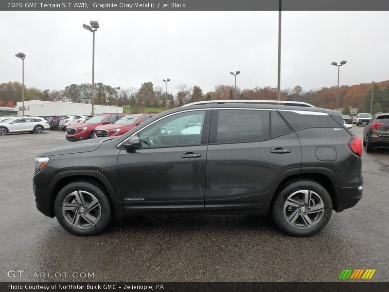Graphite Gray Metallic / Jet Black 2020 GMC Terrain SLT AWD