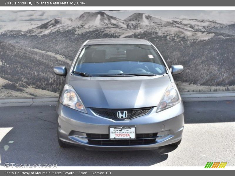 Polished Metal Metallic / Gray 2013 Honda Fit