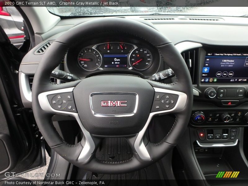 Graphite Gray Metallic / Jet Black 2020 GMC Terrain SLT AWD