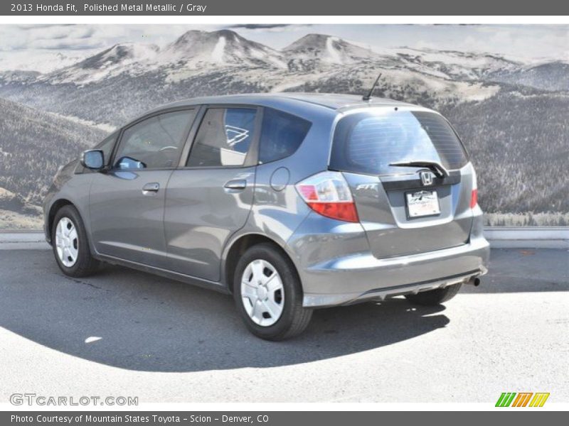 Polished Metal Metallic / Gray 2013 Honda Fit