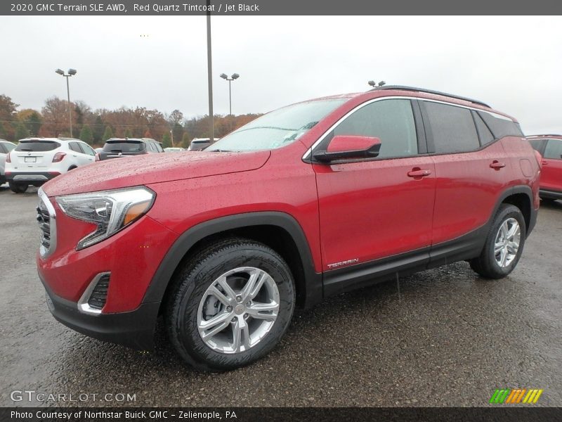 Front 3/4 View of 2020 Terrain SLE AWD