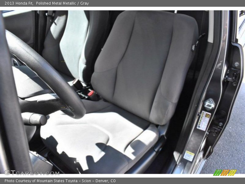 Polished Metal Metallic / Gray 2013 Honda Fit