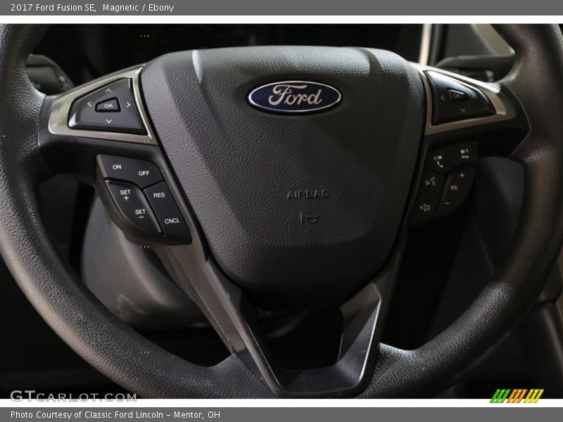 Magnetic / Ebony 2017 Ford Fusion SE