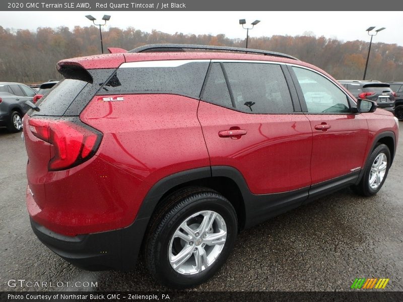 Red Quartz Tintcoat / Jet Black 2020 GMC Terrain SLE AWD