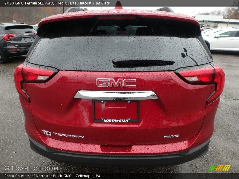 Red Quartz Tintcoat / Jet Black 2020 GMC Terrain SLE AWD