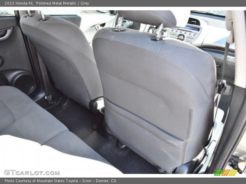 Polished Metal Metallic / Gray 2013 Honda Fit