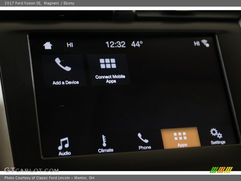 Magnetic / Ebony 2017 Ford Fusion SE