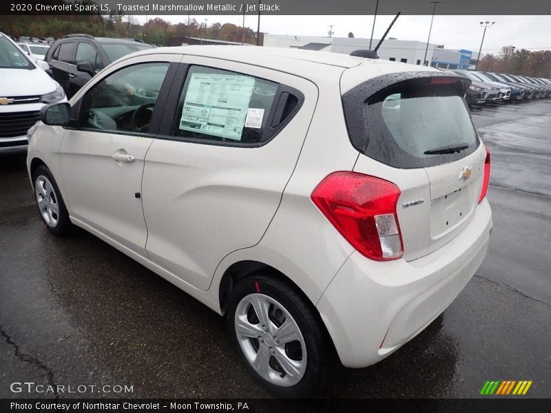 Toasted Marshmallow Metallic / Jet Black 2020 Chevrolet Spark LS