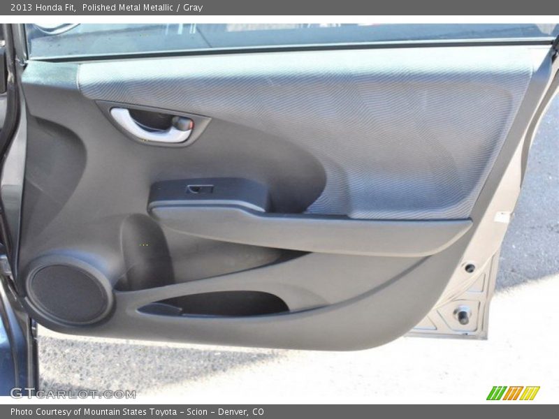 Polished Metal Metallic / Gray 2013 Honda Fit