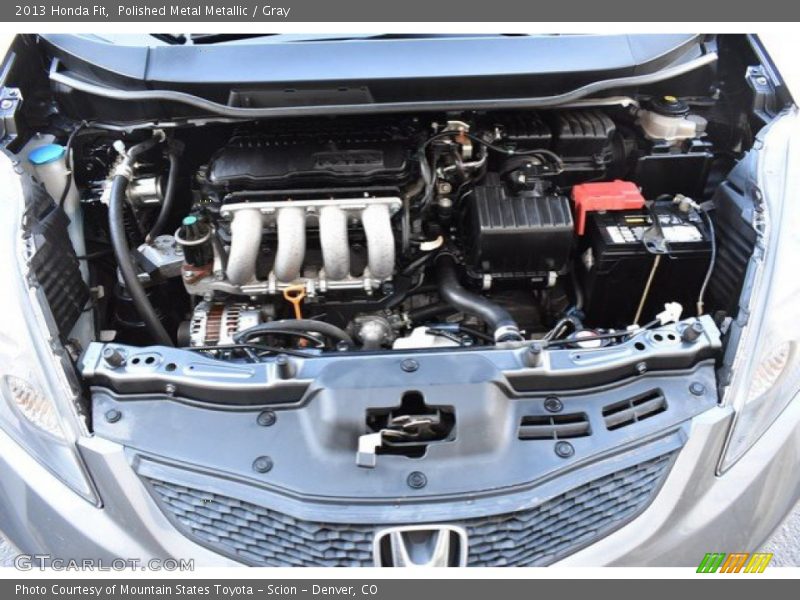 Polished Metal Metallic / Gray 2013 Honda Fit