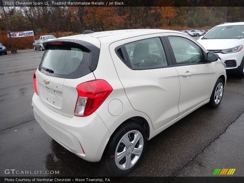 Toasted Marshmallow Metallic / Jet Black 2020 Chevrolet Spark LS