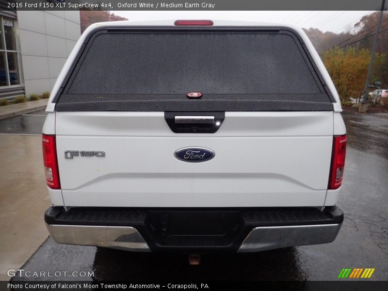 Oxford White / Medium Earth Gray 2016 Ford F150 XLT SuperCrew 4x4