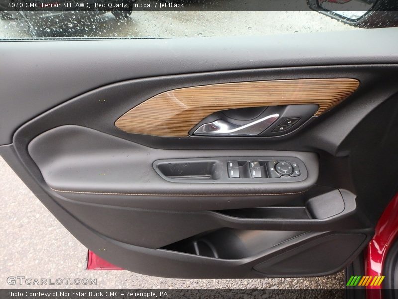 Red Quartz Tintcoat / Jet Black 2020 GMC Terrain SLE AWD