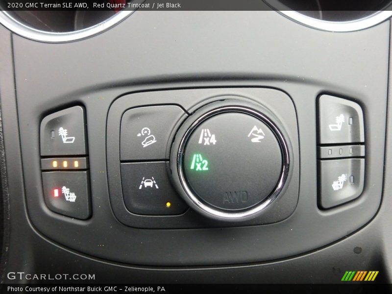 Red Quartz Tintcoat / Jet Black 2020 GMC Terrain SLE AWD