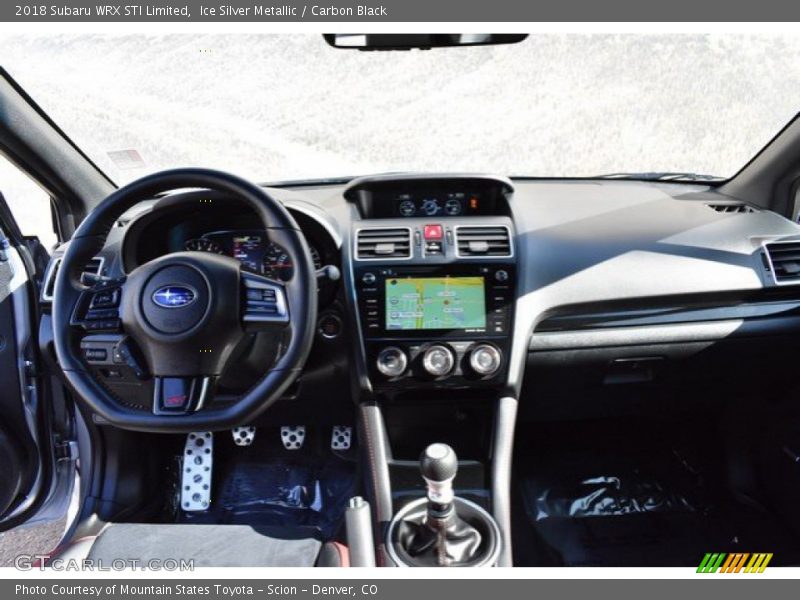 Ice Silver Metallic / Carbon Black 2018 Subaru WRX STI Limited
