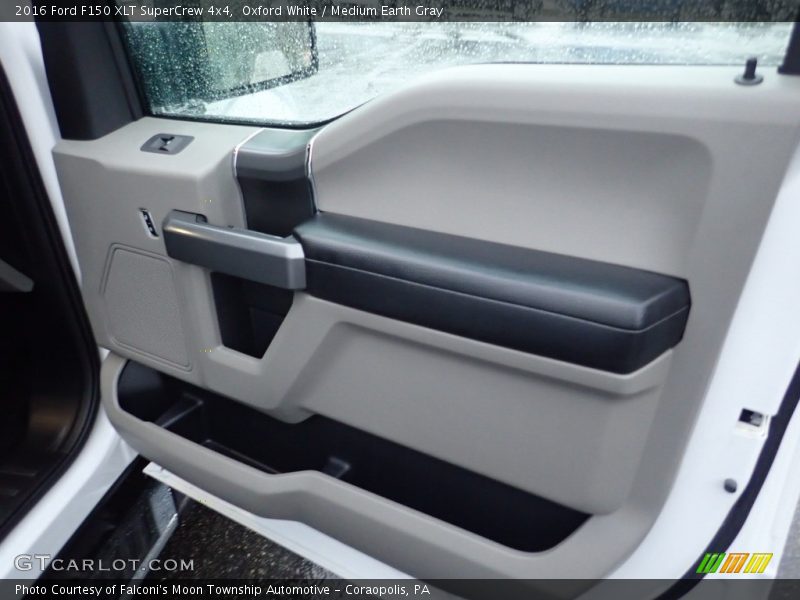 Oxford White / Medium Earth Gray 2016 Ford F150 XLT SuperCrew 4x4