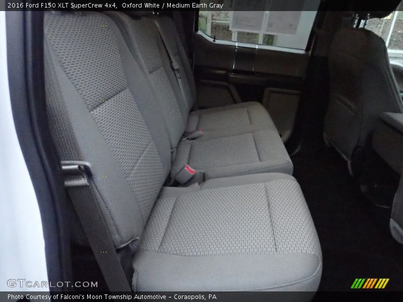 Oxford White / Medium Earth Gray 2016 Ford F150 XLT SuperCrew 4x4