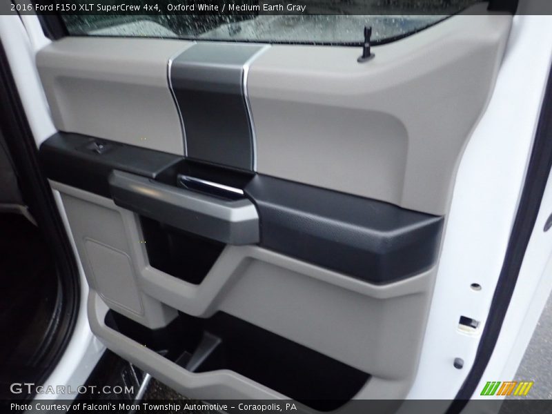 Oxford White / Medium Earth Gray 2016 Ford F150 XLT SuperCrew 4x4