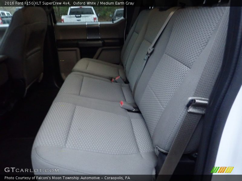Oxford White / Medium Earth Gray 2016 Ford F150 XLT SuperCrew 4x4