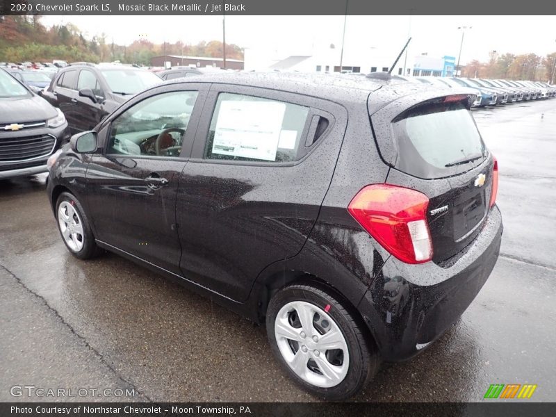 Mosaic Black Metallic / Jet Black 2020 Chevrolet Spark LS