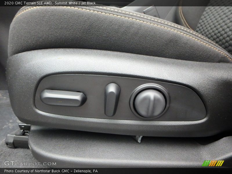 Summit White / Jet Black 2020 GMC Terrain SLE AWD