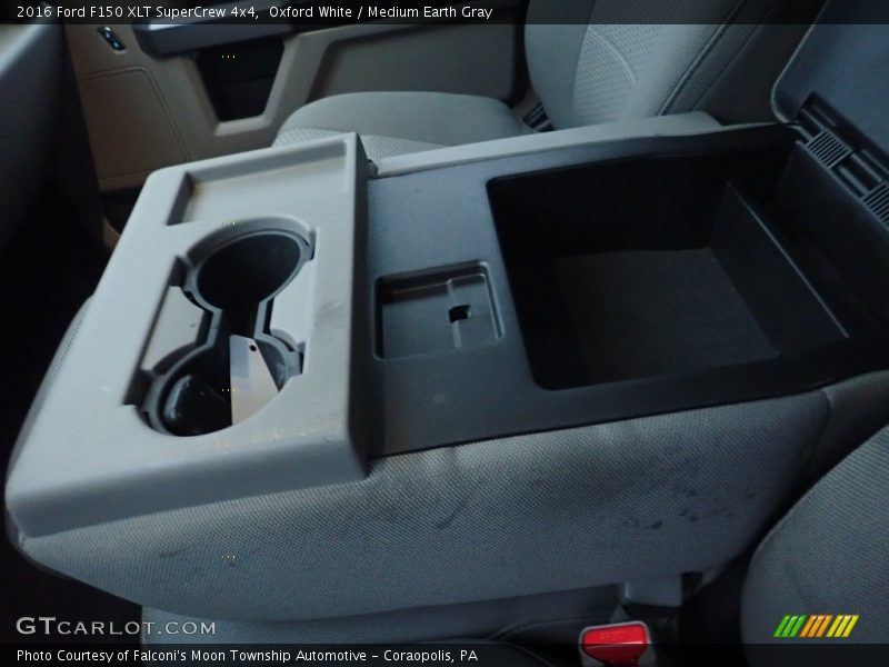 Oxford White / Medium Earth Gray 2016 Ford F150 XLT SuperCrew 4x4