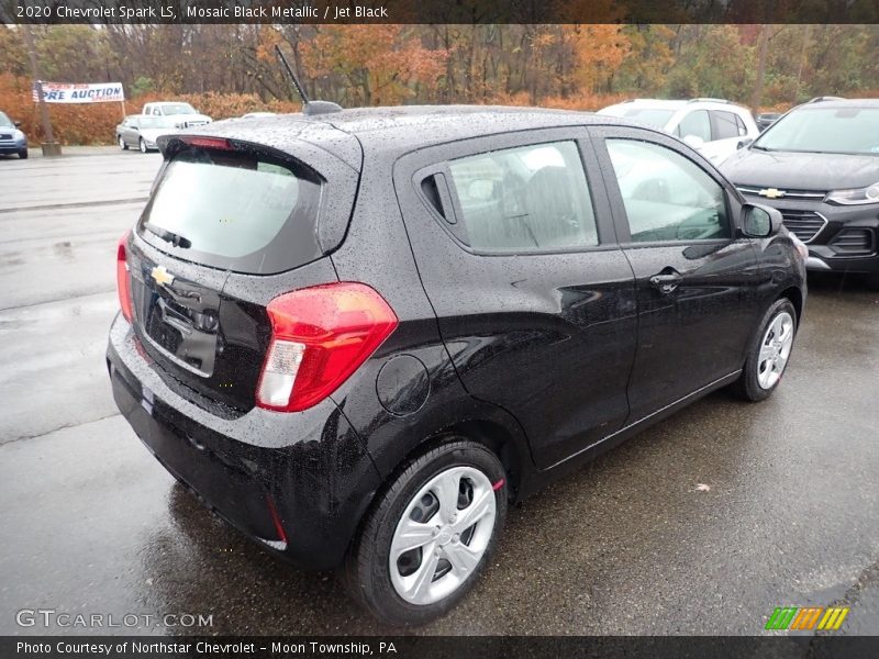 Mosaic Black Metallic / Jet Black 2020 Chevrolet Spark LS