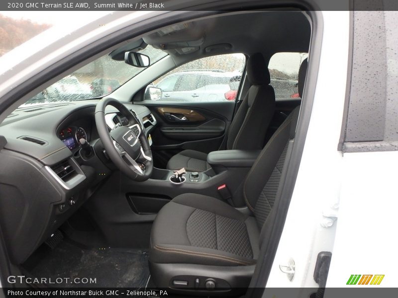 Summit White / Jet Black 2020 GMC Terrain SLE AWD