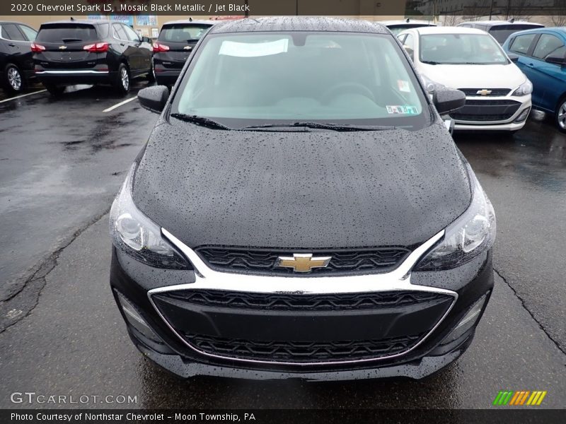 Mosaic Black Metallic / Jet Black 2020 Chevrolet Spark LS