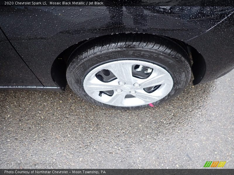 Mosaic Black Metallic / Jet Black 2020 Chevrolet Spark LS
