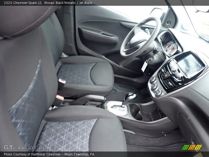 Mosaic Black Metallic / Jet Black 2020 Chevrolet Spark LS