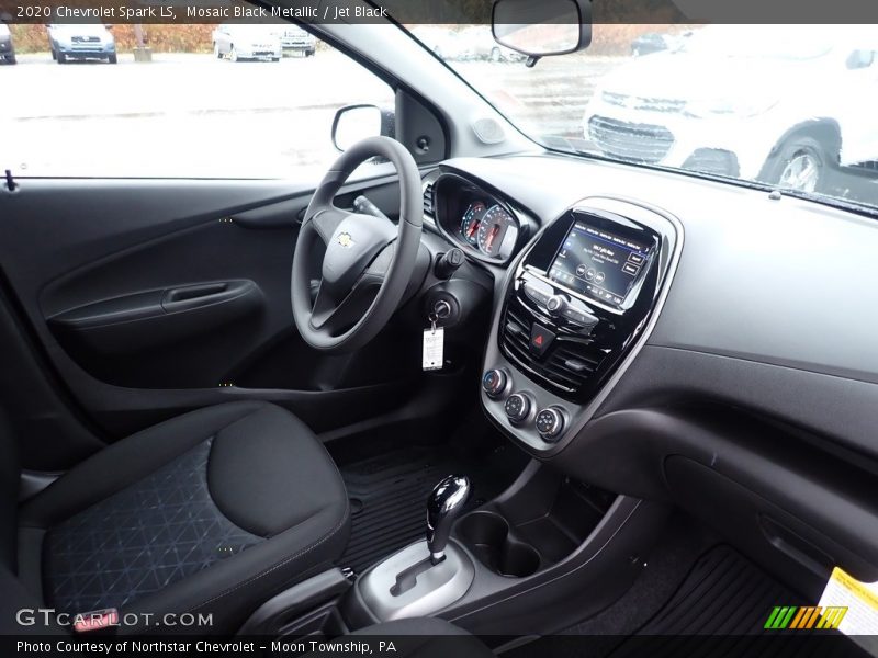 Mosaic Black Metallic / Jet Black 2020 Chevrolet Spark LS