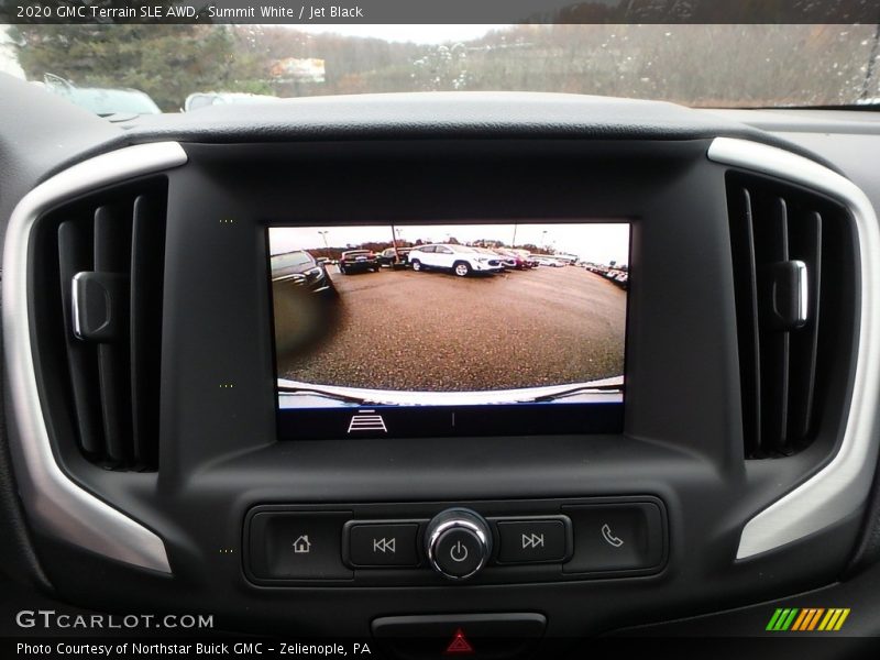 Summit White / Jet Black 2020 GMC Terrain SLE AWD