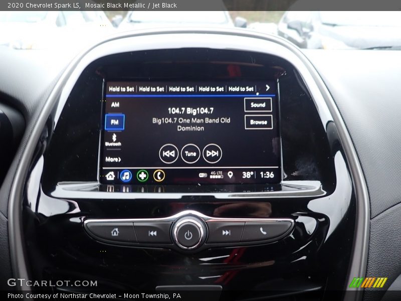 Mosaic Black Metallic / Jet Black 2020 Chevrolet Spark LS