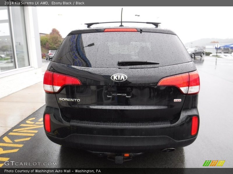 Ebony Black / Black 2014 Kia Sorento LX AWD