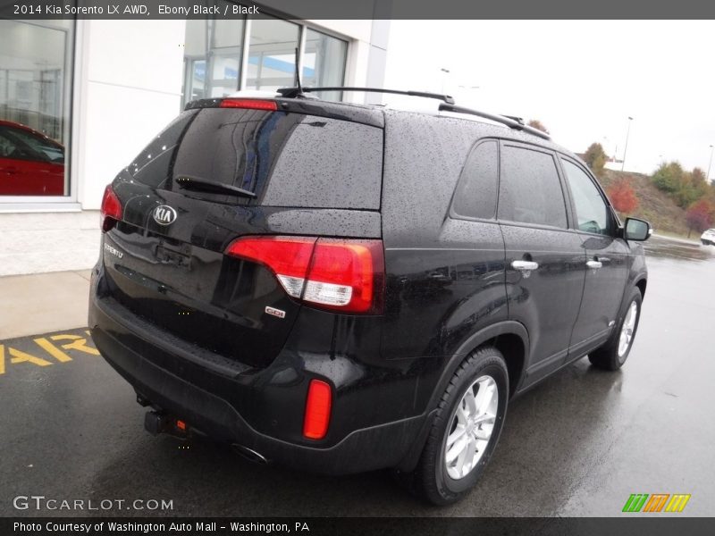 Ebony Black / Black 2014 Kia Sorento LX AWD