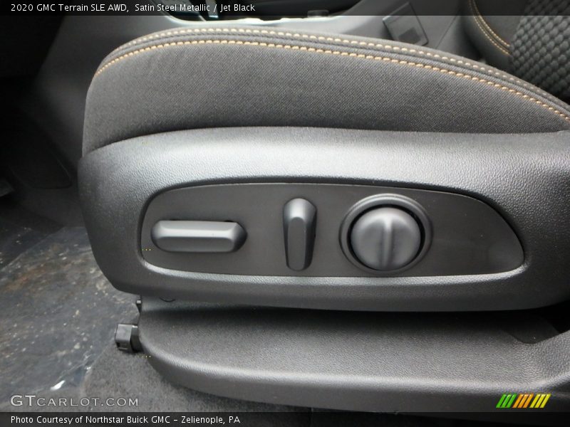 Satin Steel Metallic / Jet Black 2020 GMC Terrain SLE AWD