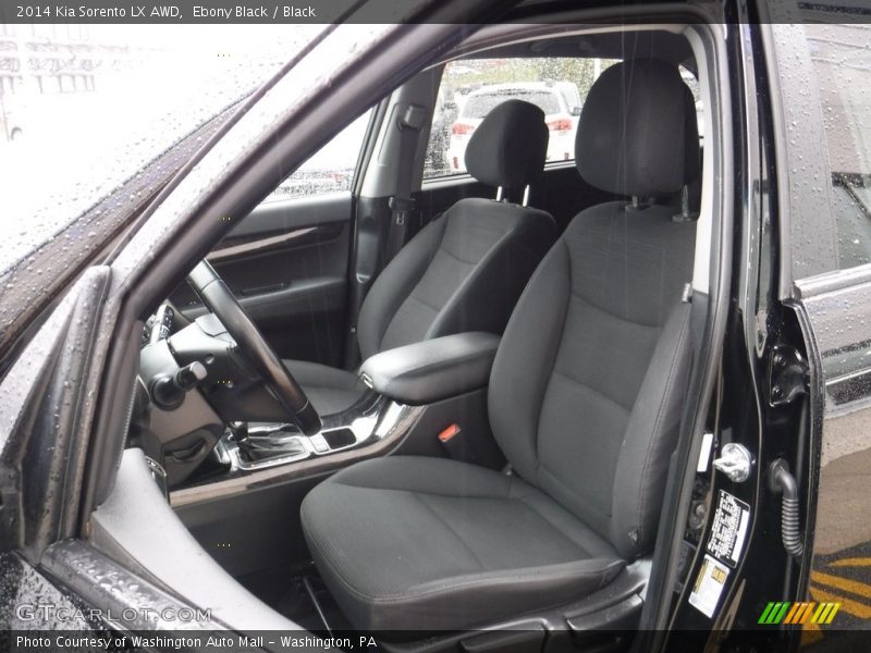 Ebony Black / Black 2014 Kia Sorento LX AWD