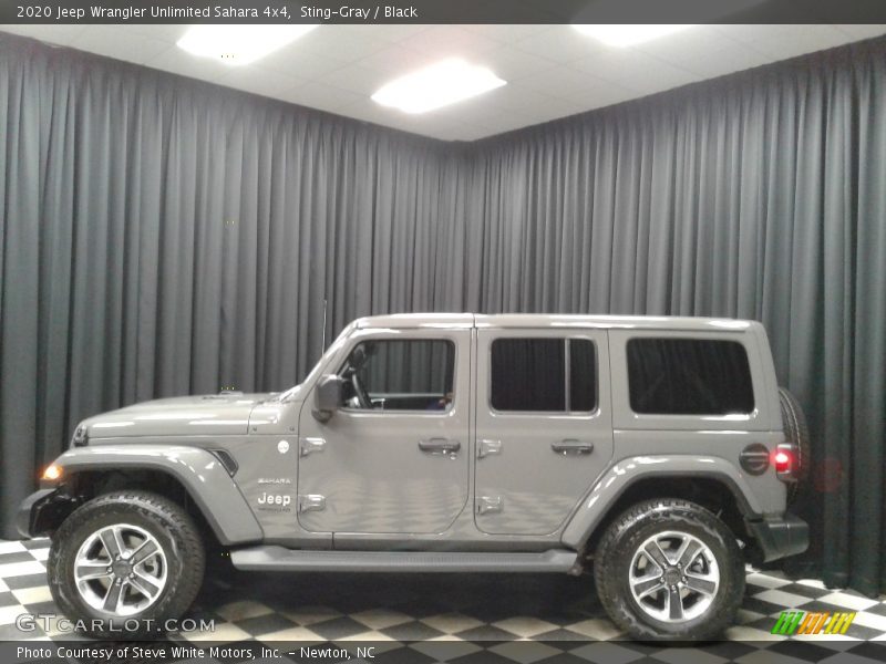 Sting-Gray / Black 2020 Jeep Wrangler Unlimited Sahara 4x4