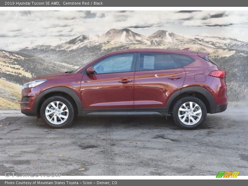 Gemstone Red / Black 2019 Hyundai Tucson SE AWD