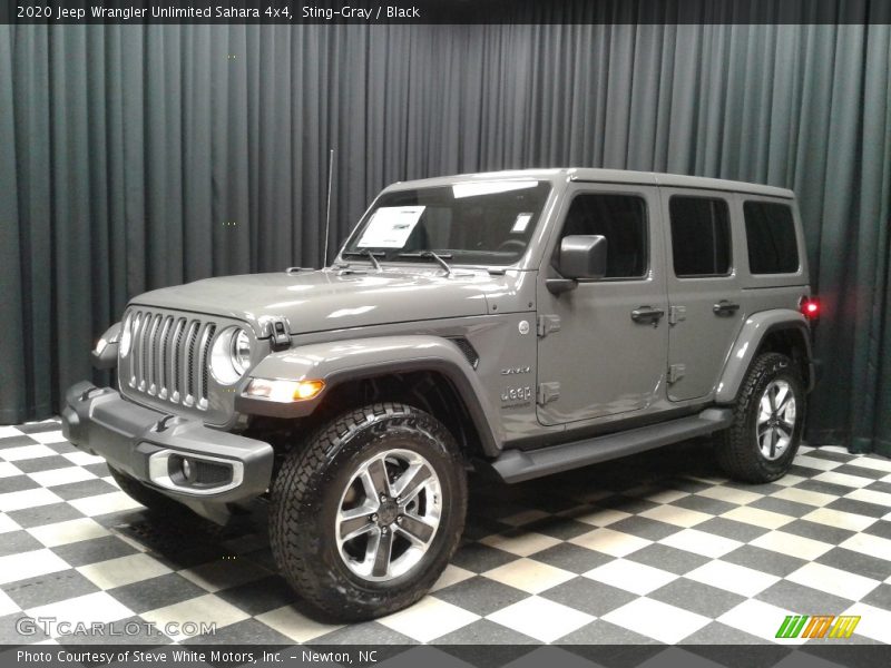 Sting-Gray / Black 2020 Jeep Wrangler Unlimited Sahara 4x4