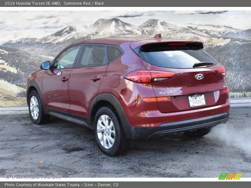Gemstone Red / Black 2019 Hyundai Tucson SE AWD