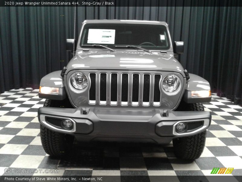 Sting-Gray / Black 2020 Jeep Wrangler Unlimited Sahara 4x4