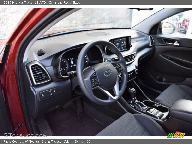 Gemstone Red / Black 2019 Hyundai Tucson SE AWD